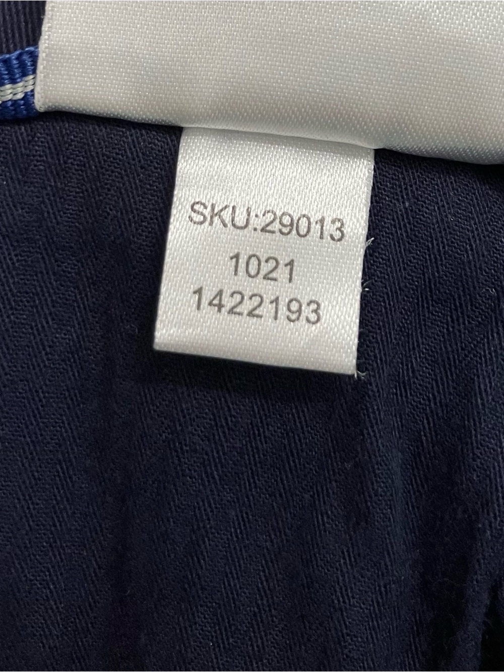 FJ FootJoy 1857 Sueded Cotton Twill 5-Pocket Golf Pants Navy 36x30 EUC - Picture 10 of 10
